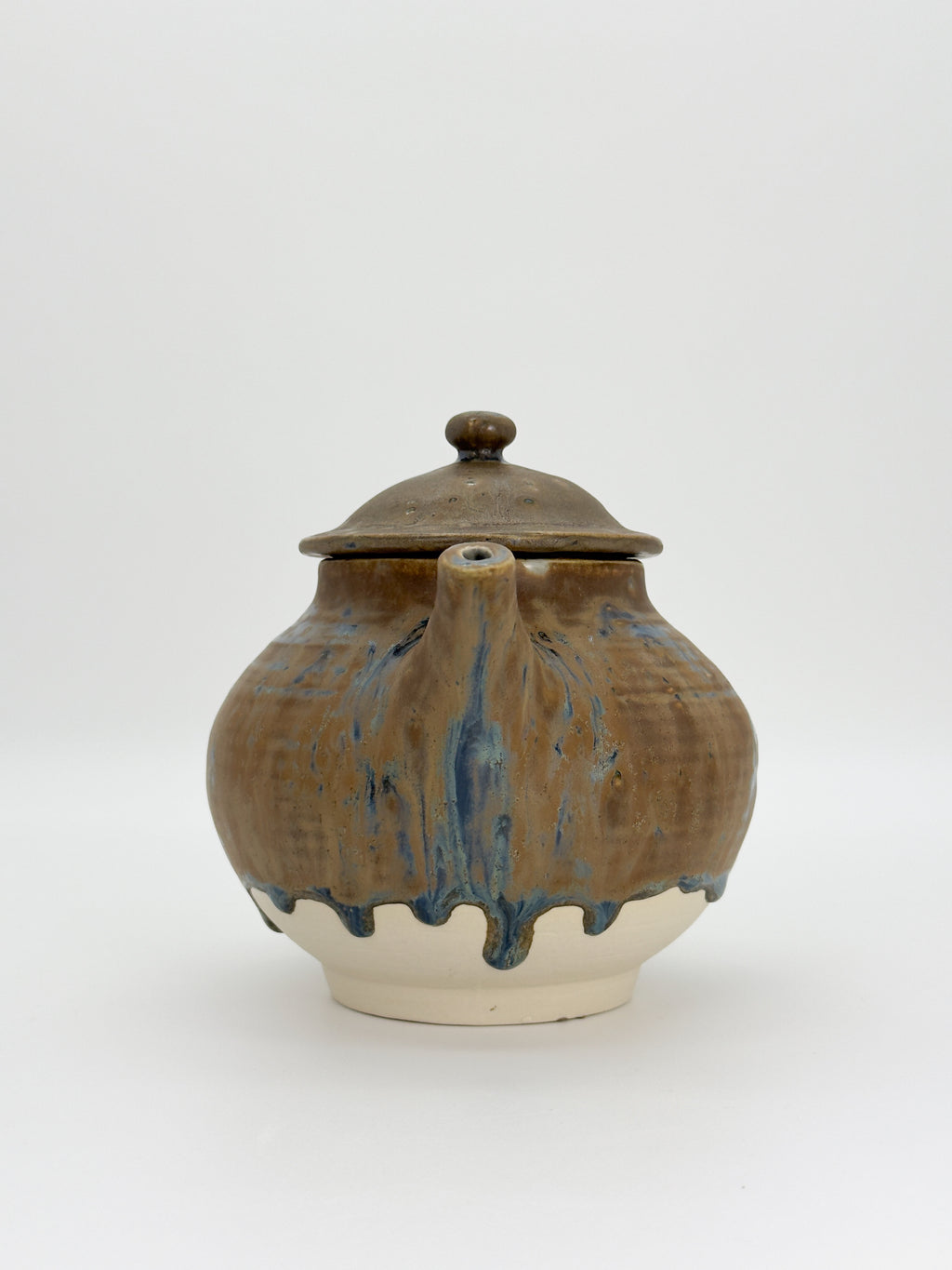 Crystal Brown Teapot