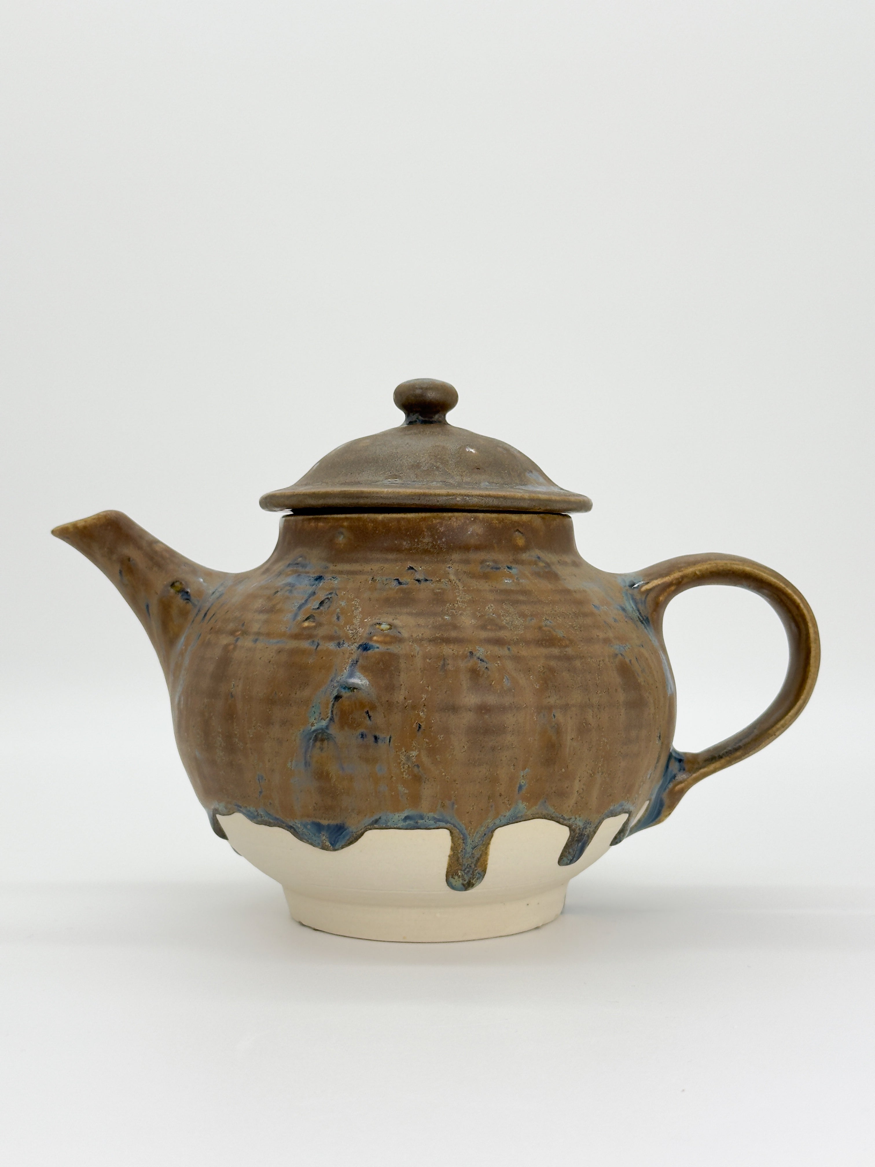 Crystal Brown Teapot