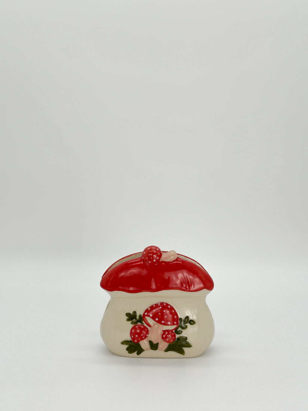 Red Mushroom Napkin Holder