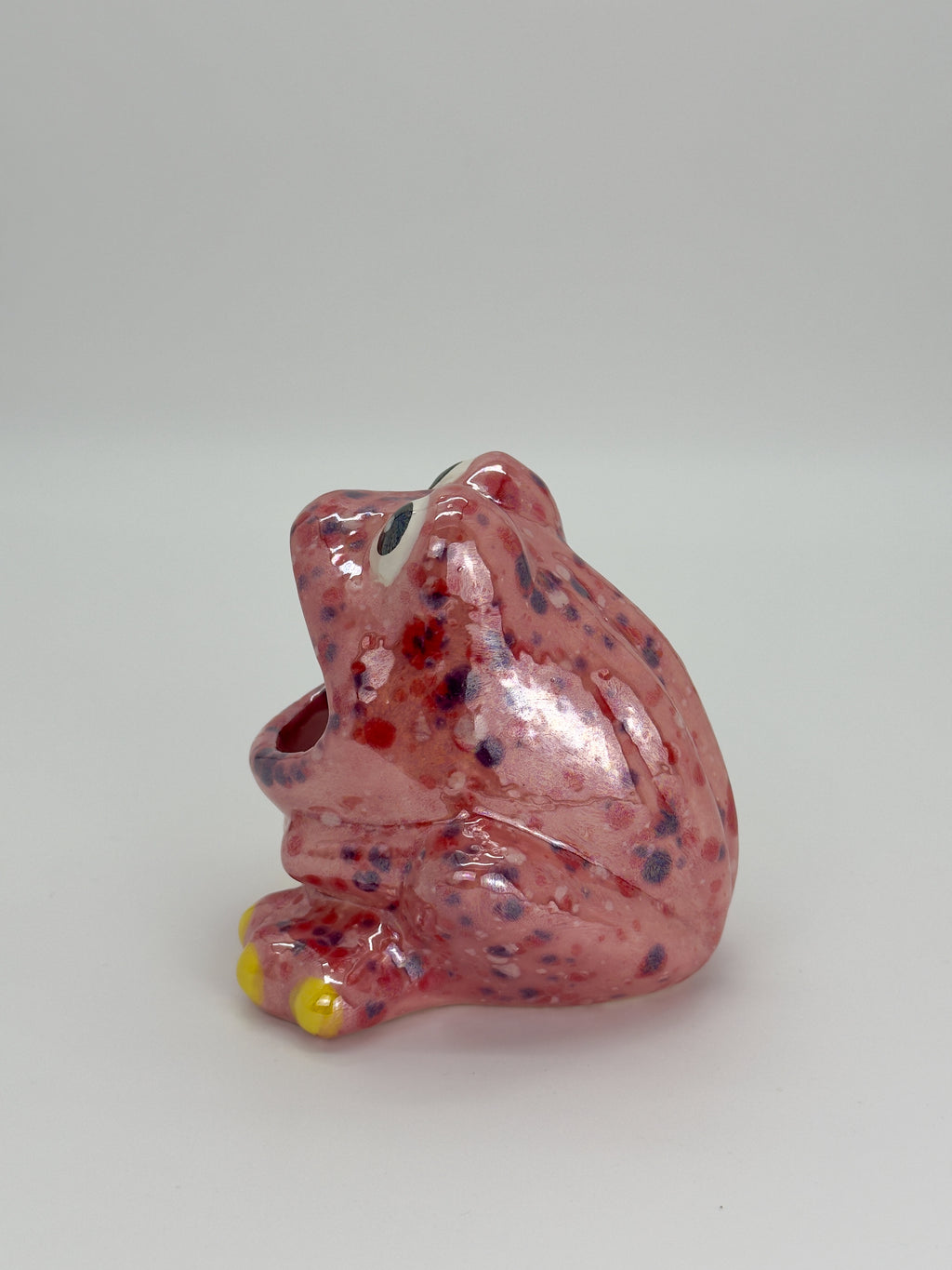 Pink Speckled Frog Catch-All