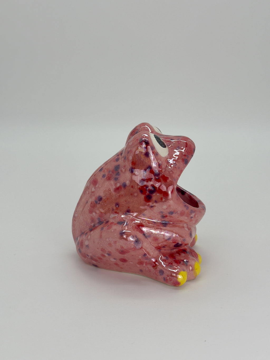 Pink Speckled Frog Catch-All