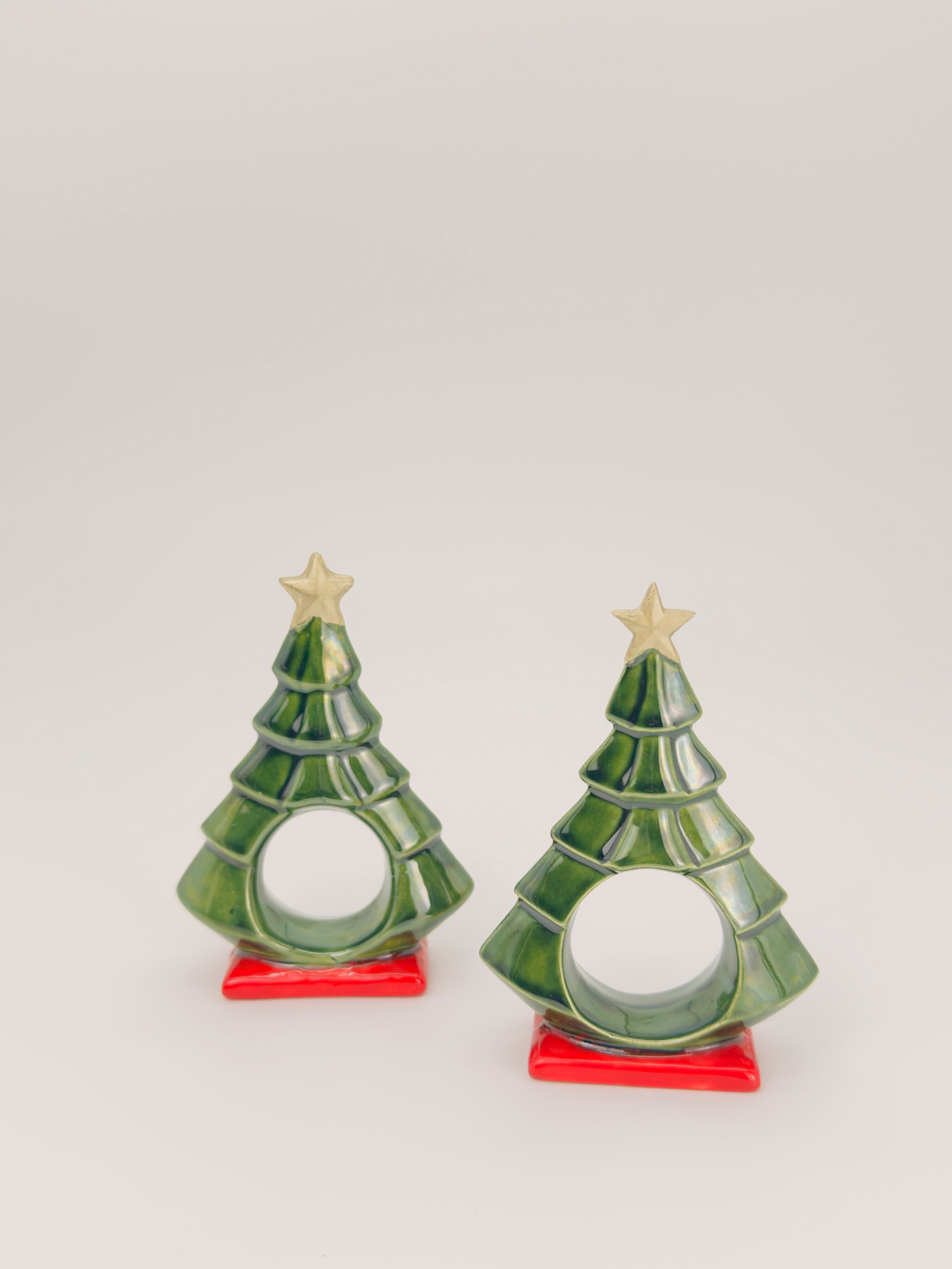 *Green and Red Napkin Ring