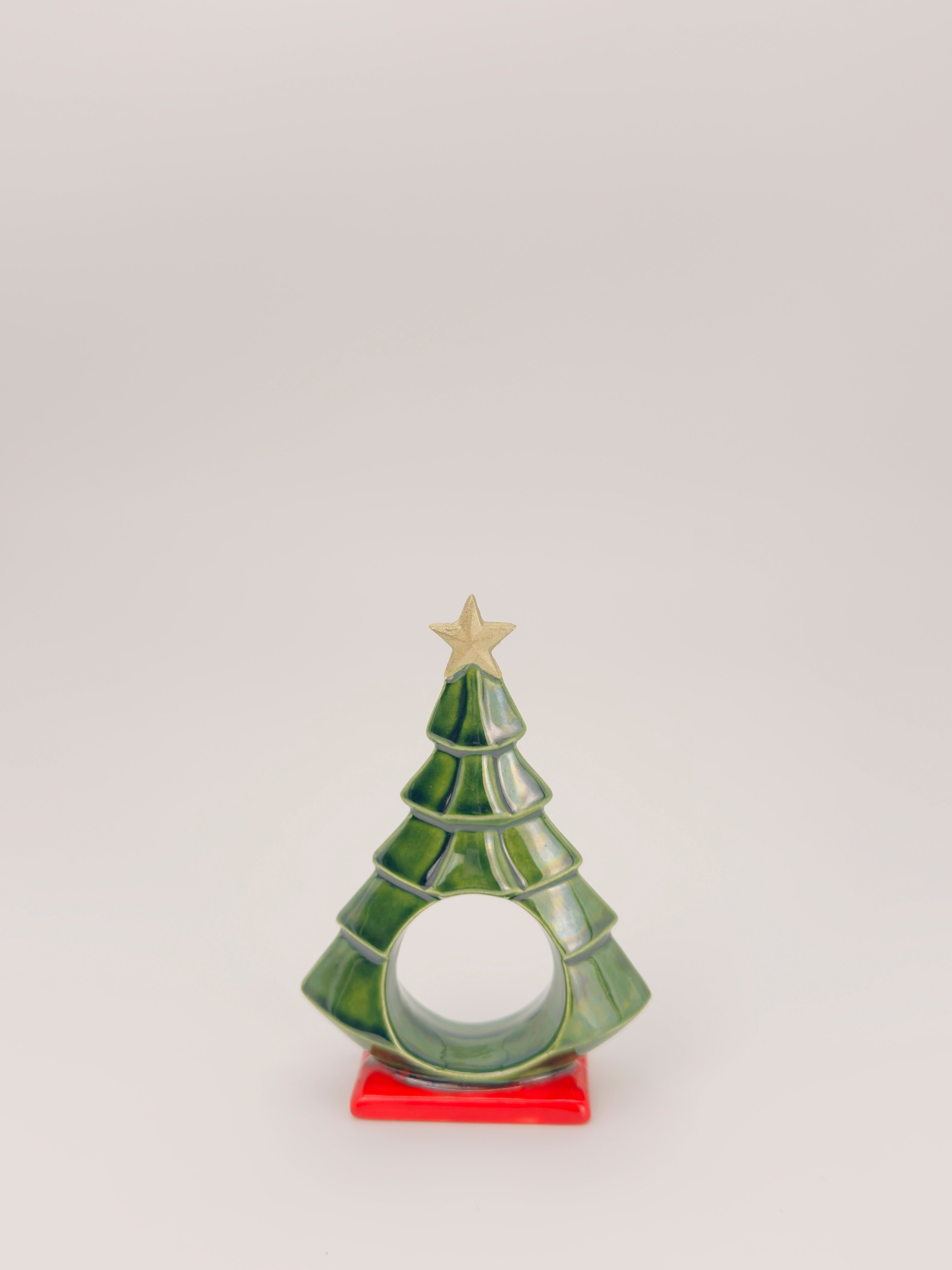 *Green and Red Napkin Ring