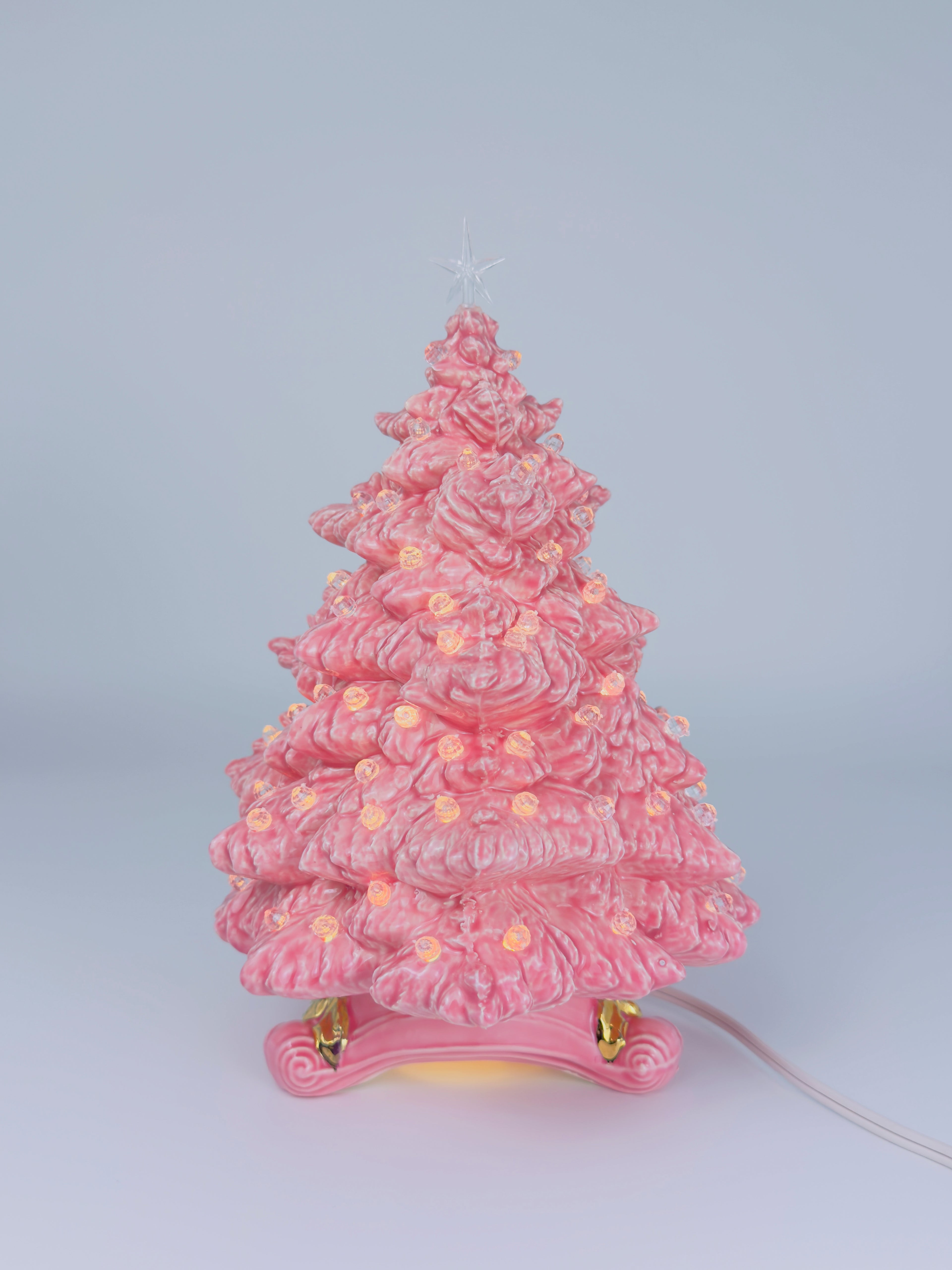 *Pink Small Fraser Fir Tree