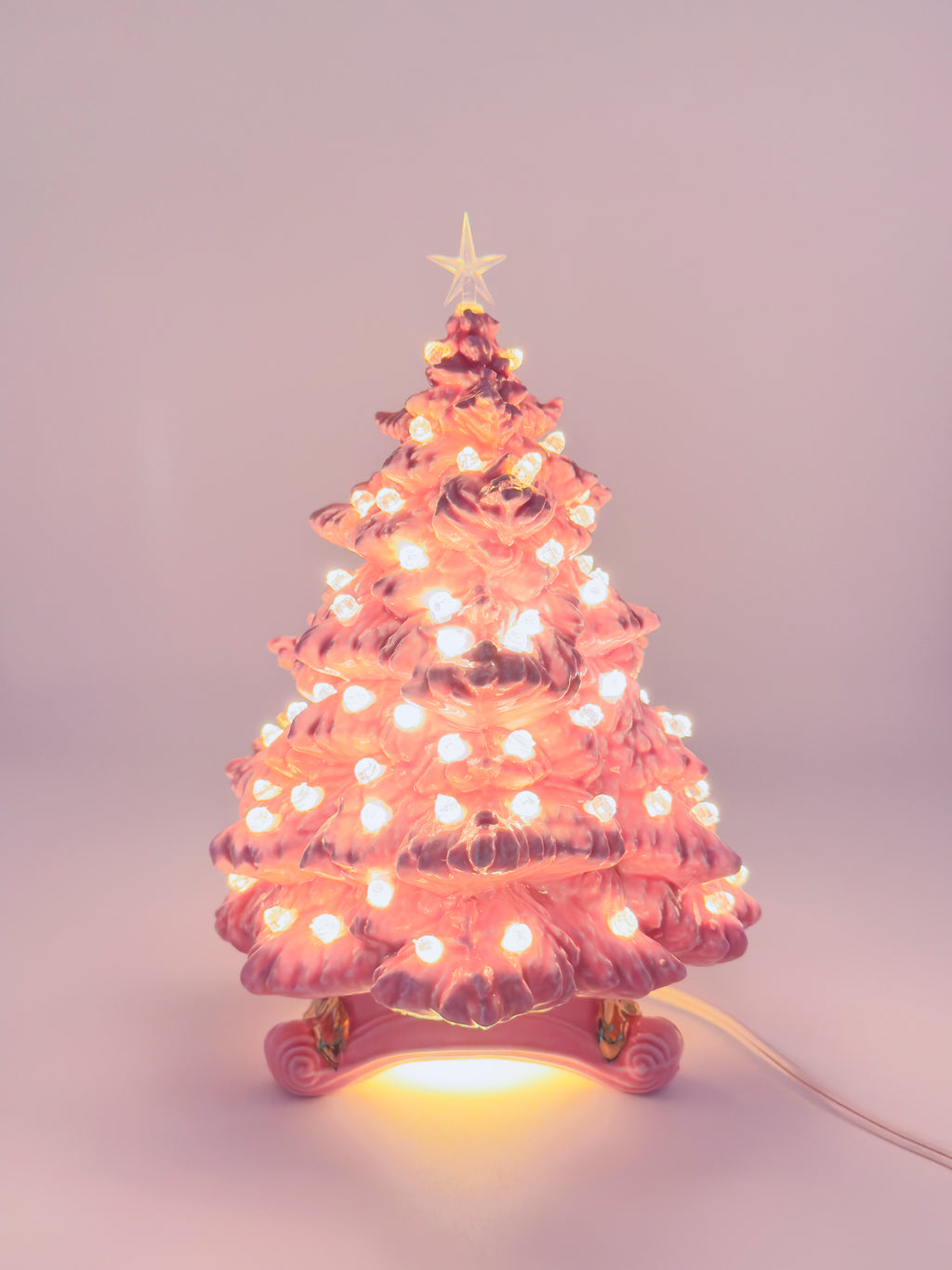 *Pink Small Fraser Fir Tree