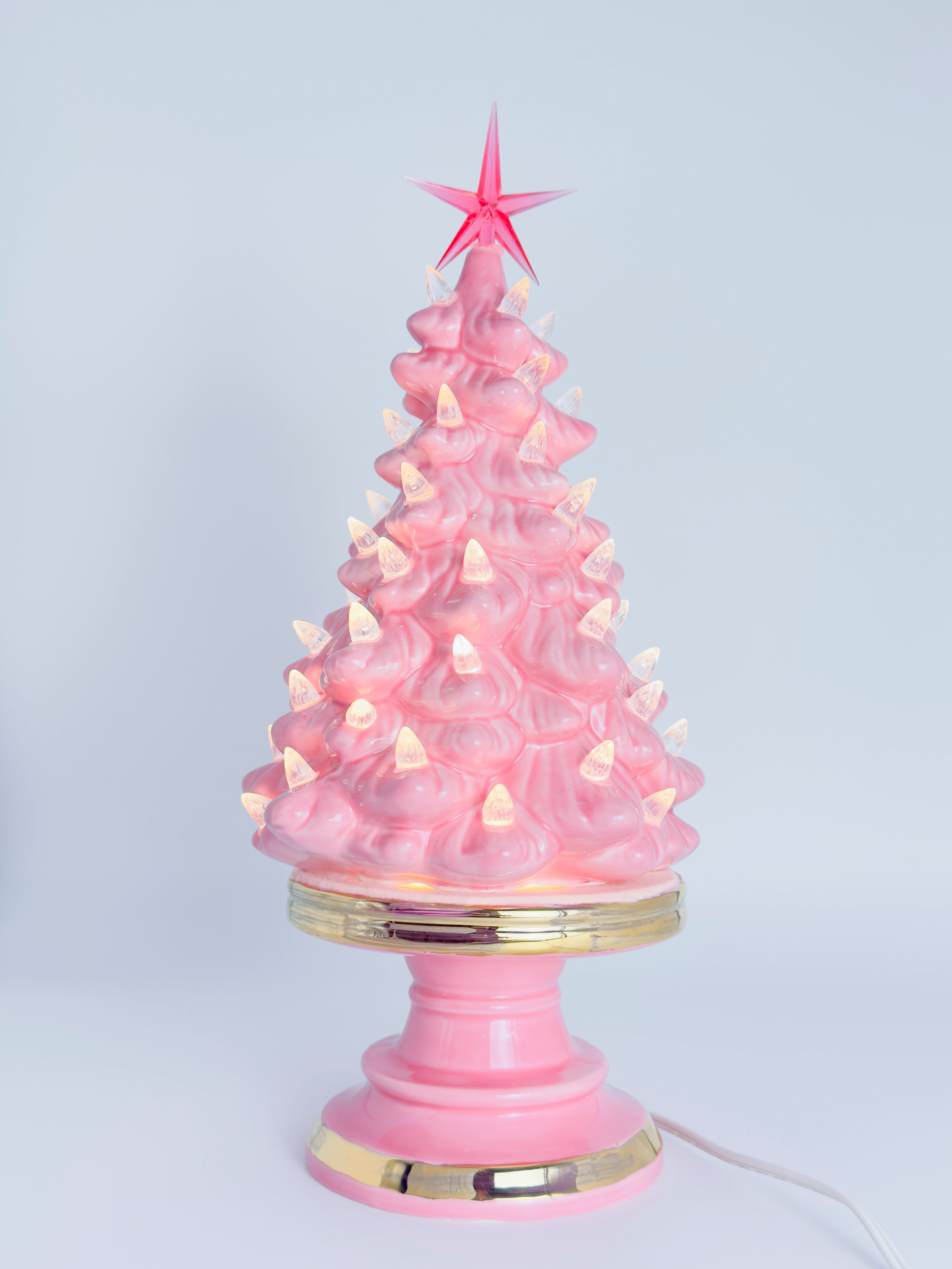 *Pink Pedestal Tree