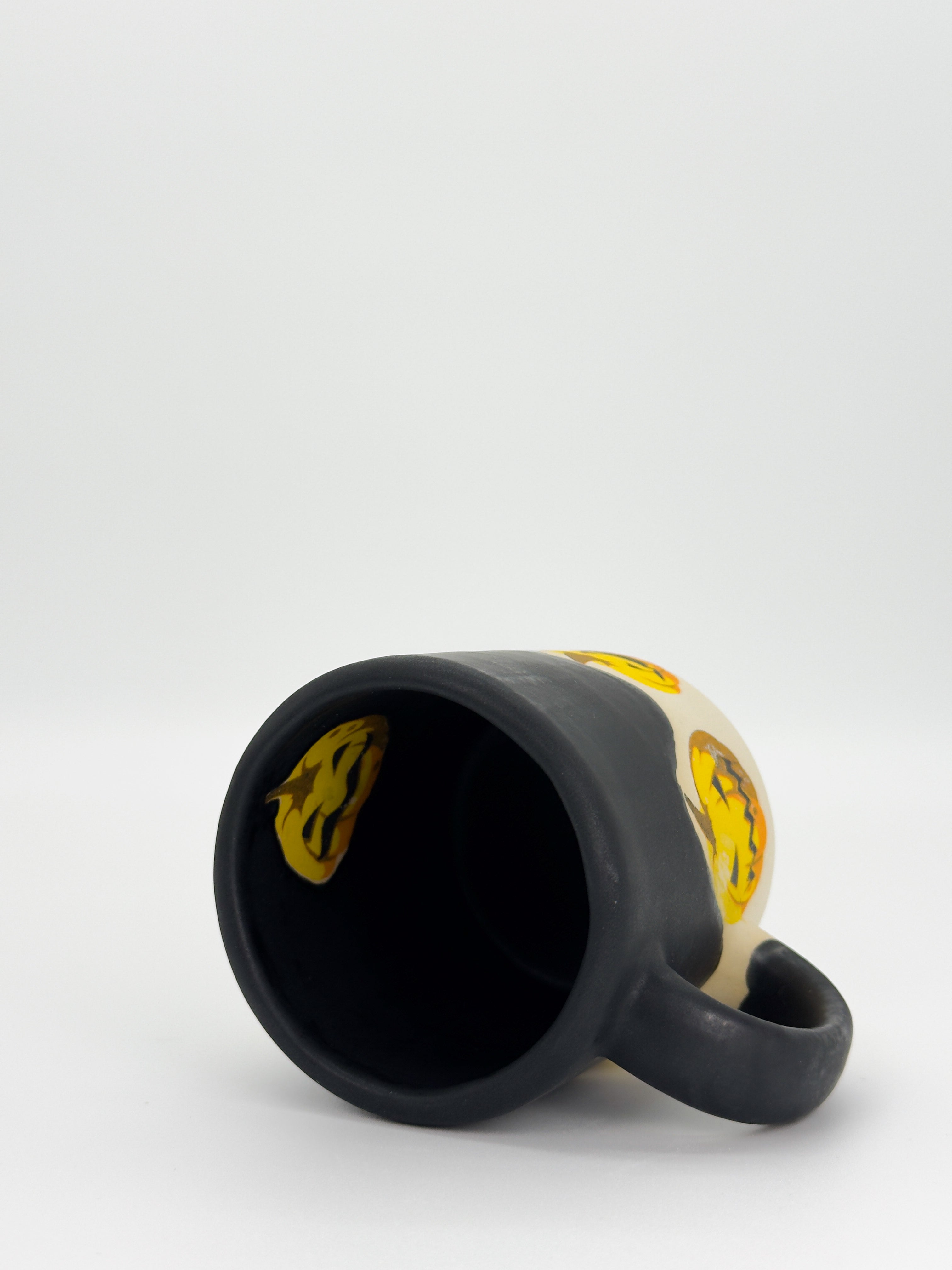 Matte Pumpkin Cat Mug (Small)